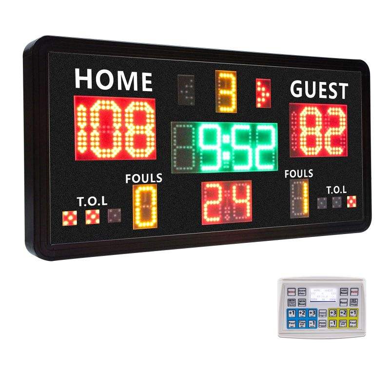 Scoreboard Digital - لوحة تحكم محمولة مع شاشة LED