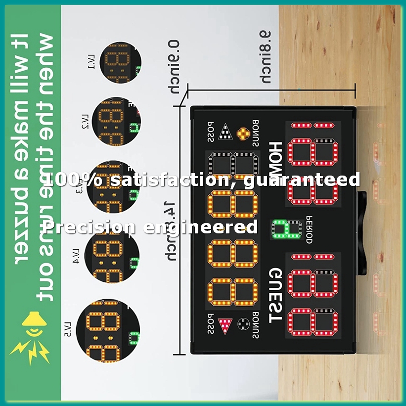 Scoreboard Digital - لوحة نتائج كرة السلة الإلكترونية، لوحة