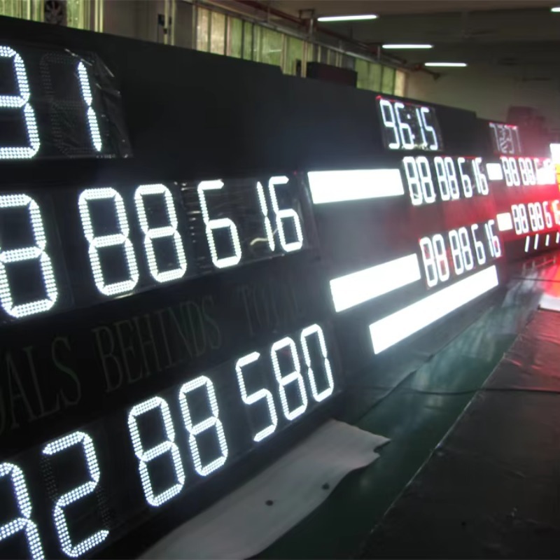 Led كرة السلة كرة اليد الكرة ا - مراجعة Scoreboard Digital وسعره