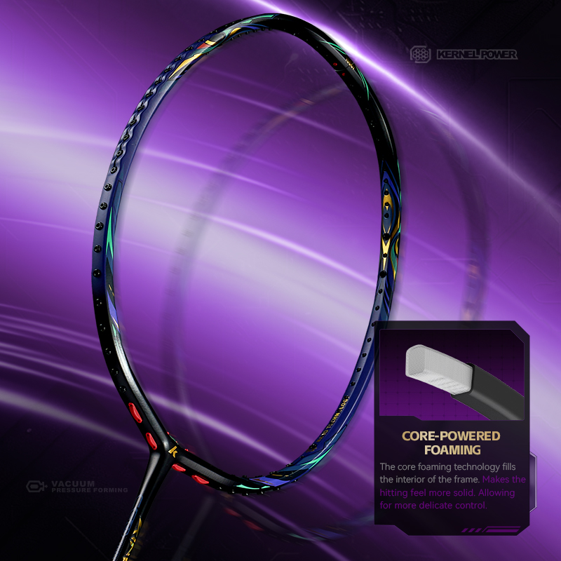 كاواساكي كينغ K9 4U مضرب كرة ا - مراجعة Li Ning Racket وسعره