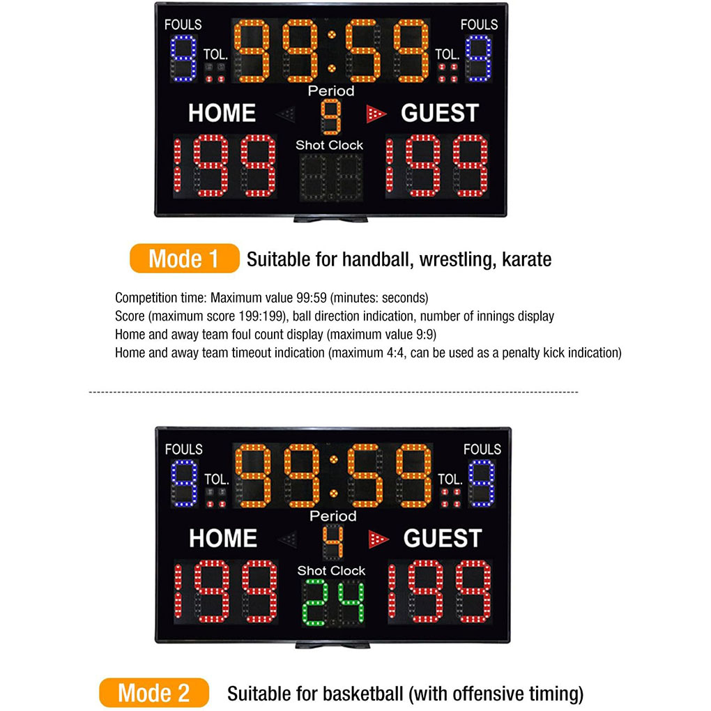 لوحة النتائج الرقمية المعلقة ع - مراجعة Scoreboard Digital وسعره