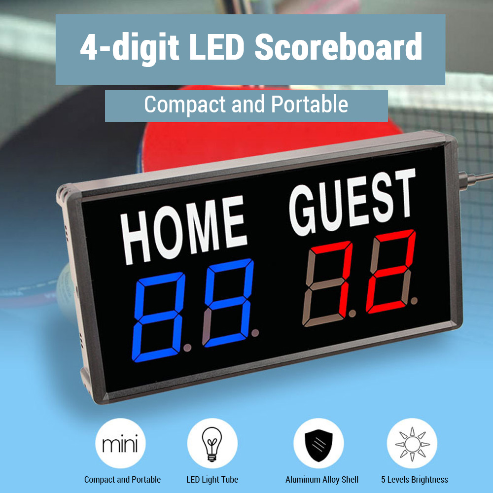 لوحة نتائج رقمية محمولة بشاشة  - مراجعة Scoreboard Digital وسعره
