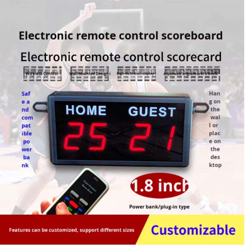 عداد تسجيل شاشة LED مقاس 2.3 ب - مراجعة Badminton Score Counter وسعره