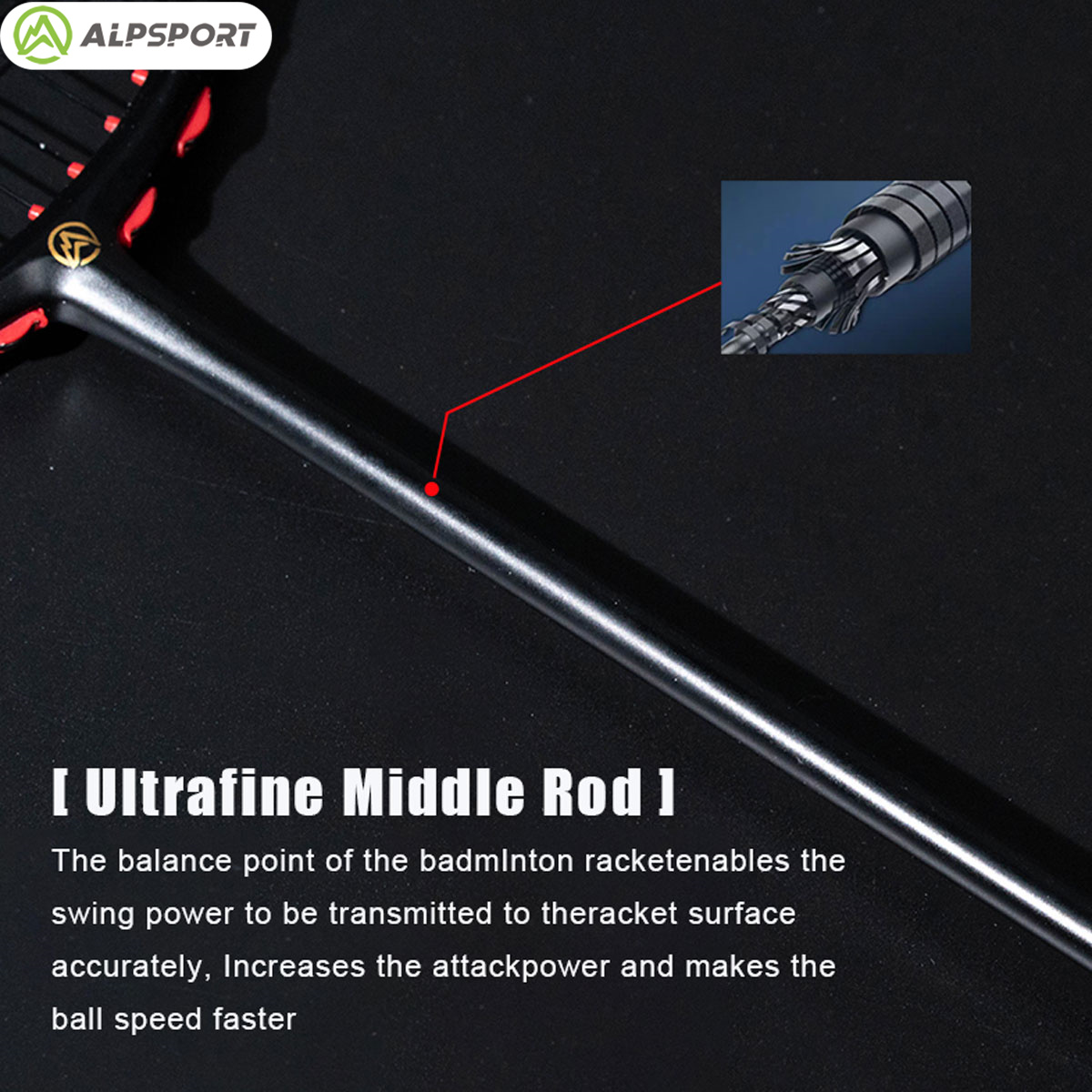 ألبسبورت MH-V5 5U 75 جرام تموج - مراجعة Li Ning Racket وسعره