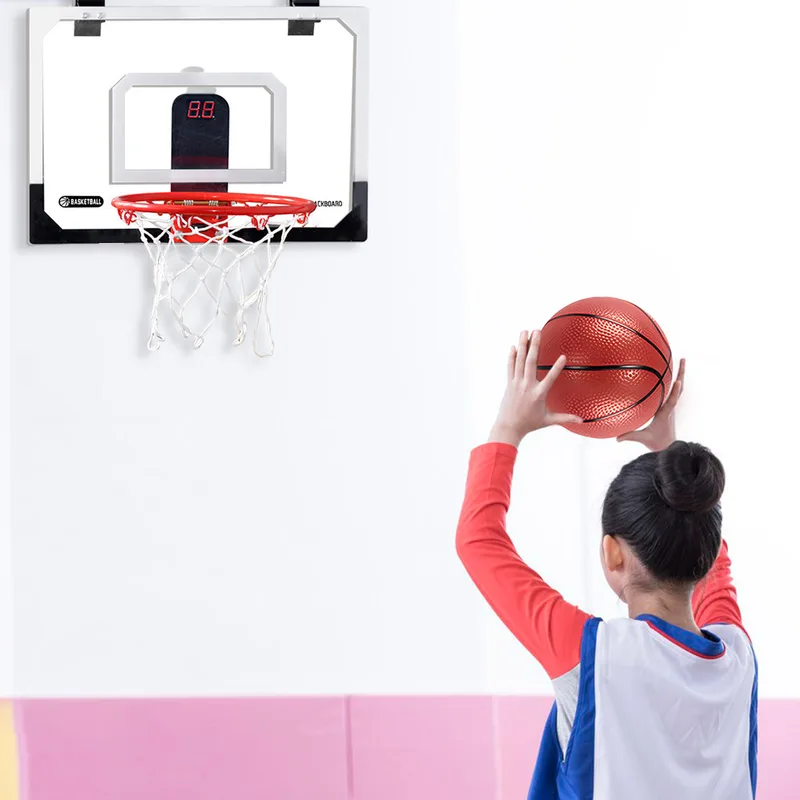 طوق كرة سلة صغير للأطفال مع لو - مراجعة Scoreboard Digital وسعره